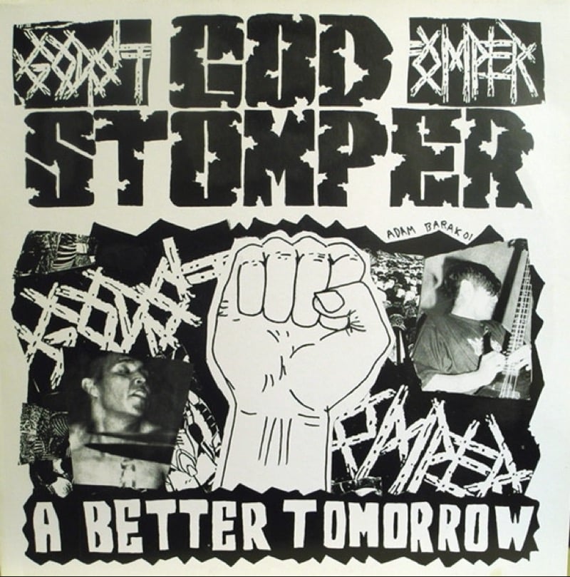 Image of Godstomper / Bizarre X "split" LP (German Import)