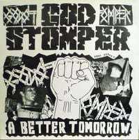 Image 1 of Godstomper / Bizarre X "split" LP (German Import)