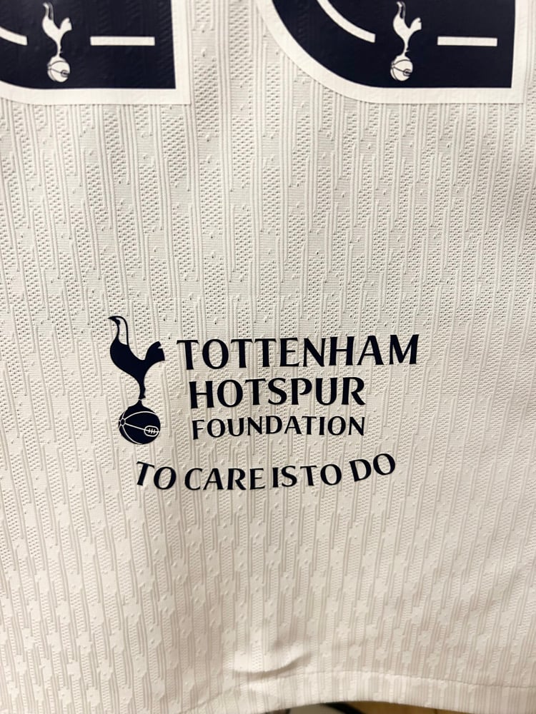 Image of Tottenham Hotspur “JOHNSON 22” Vaporknit 2024/25 Home Europa Final Shirt  (M)