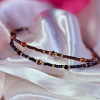 Image 2 of Twin Flames Anklet Duo