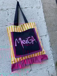 Image 1 of Bolsiña feita a man. MEIGA amarela. Deseño exclusivo!