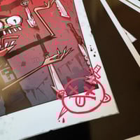 Image 5 of Johnny and knives Headshot - Signed copy