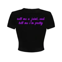 roll me a joint and tell me i’m pretty croptops