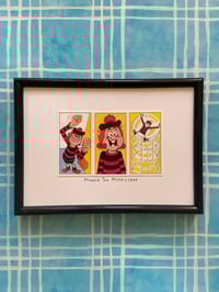 Image 3 of The Dandy Beano Collection c 1990, framed  vintage cards
