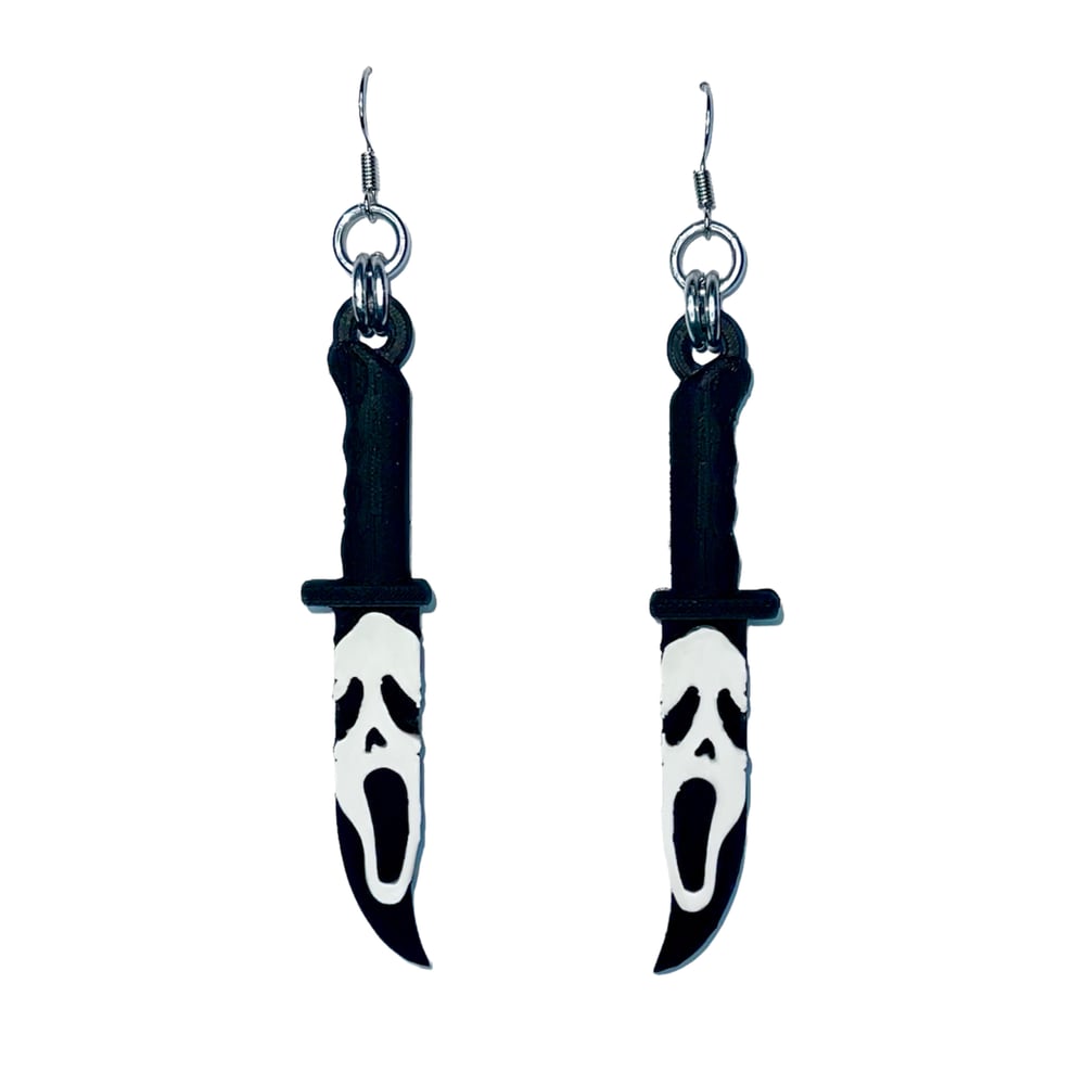 Image of GHOSTFACE EARRINGS