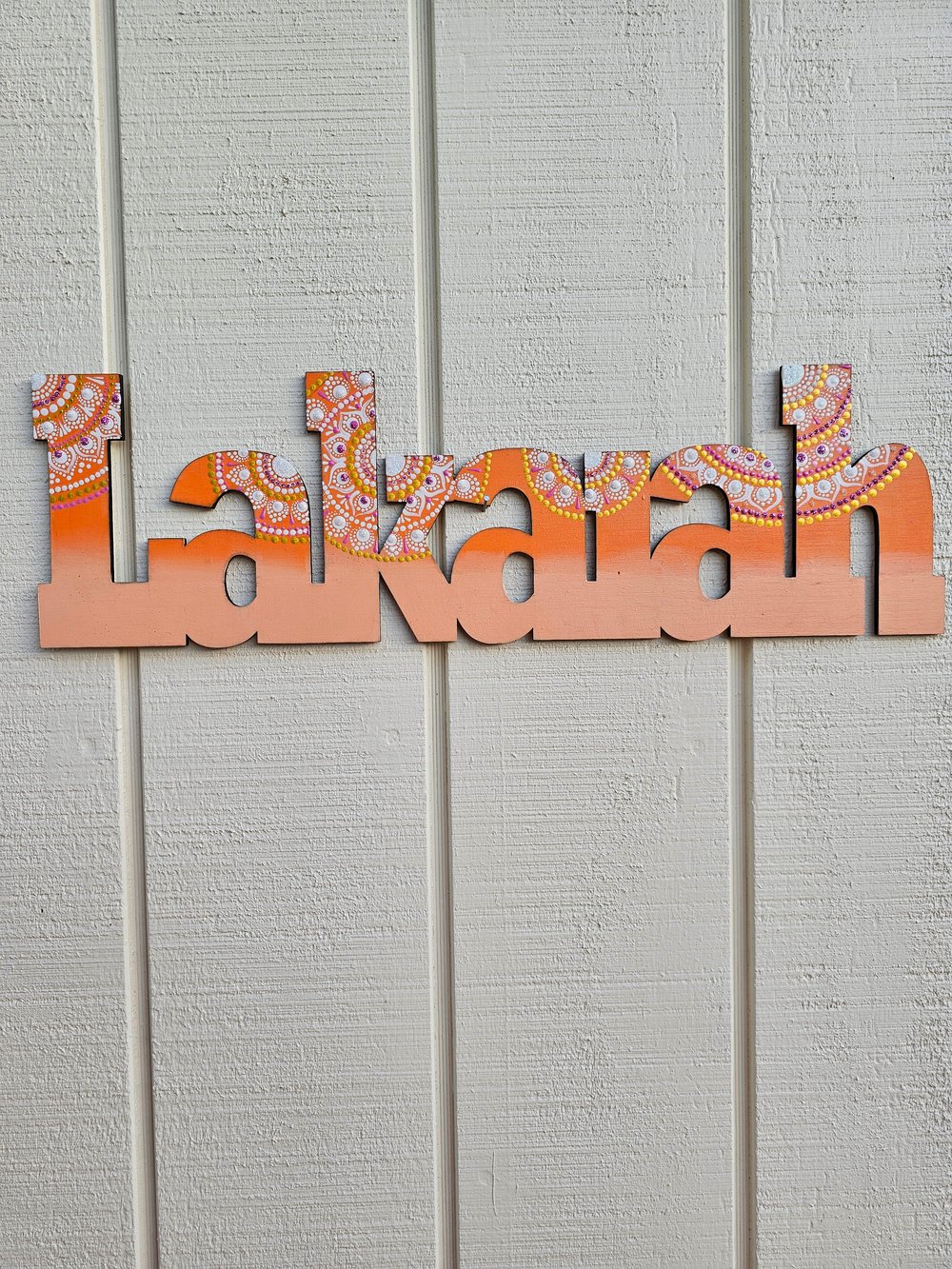 Image of Laser cut names