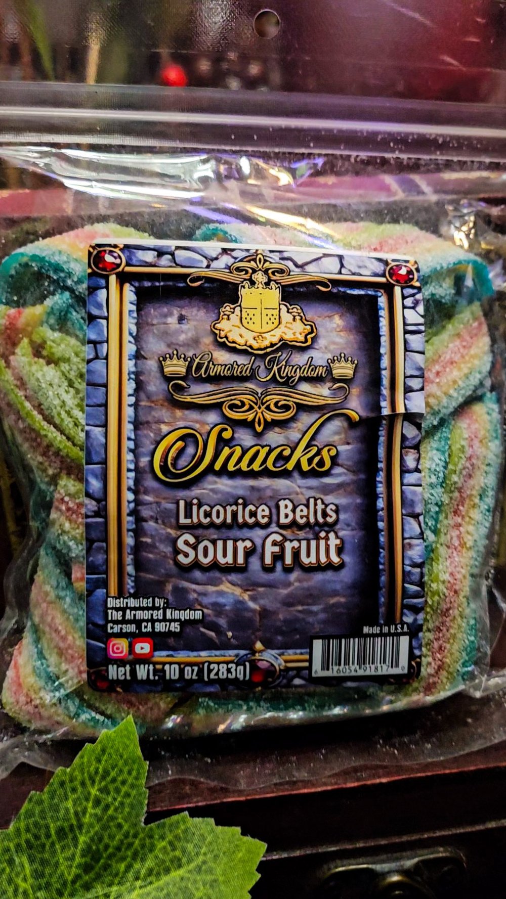 πThe Armored Kingdom Sour Fruit Combo Licorice Belts πππ«π¬