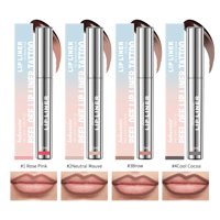 Image 2 of Waterproof Lip Liner Peel Off Tattoo Lipgloss Waterproof Long Lasting Matte Lip Tint Brown Contour T