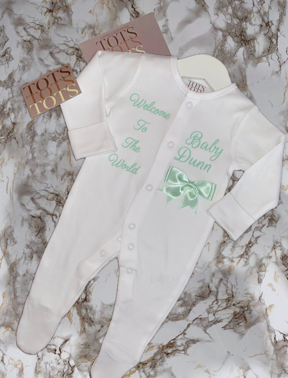 Welcome To The World Sleepsuit