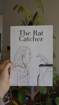 Image 1 of ‘The Rat Catcher’ Original Signed Ink Drawing 