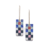 Image 1 of Quilt Earrings No. 3
