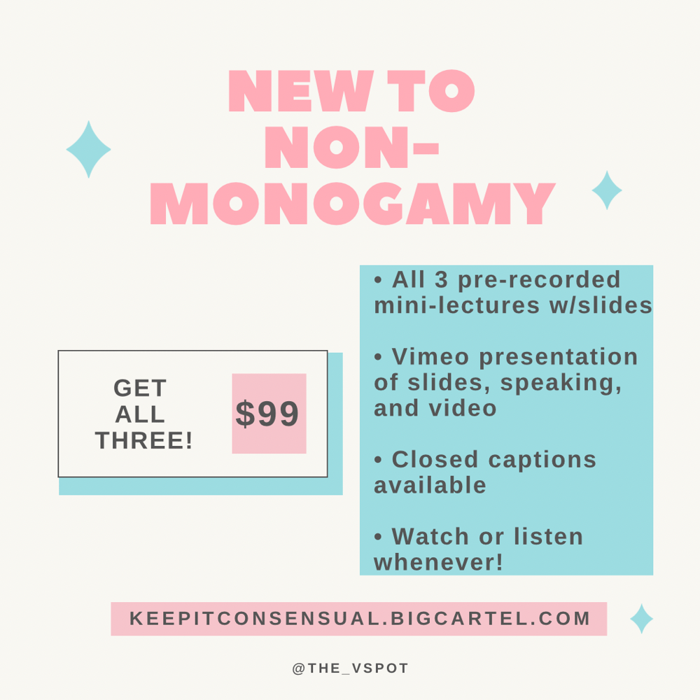 Image of ALL 3! New to Non-Monogamy Mini-Series