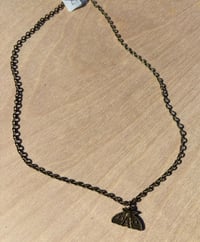 Image 3 of Simple Moth Necklace