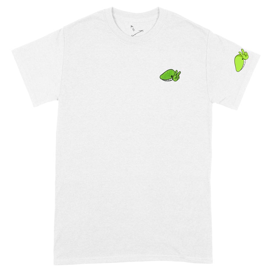 Image of "Frog Piqué" - T-Shirt [White]