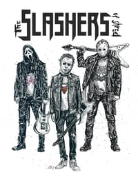Image 1 of Monsterpalooza Exclusive The Slashers Of Shred 18x24 Limited Edition of 31