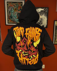 Image 4 of Two flames zip hoodie
