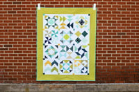 Image 4 of Half-Square Triangle Sampler Quilt Pattern (PDF Download)