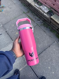 Image 3 of UPerform Hydrate Bottle with Carry Handle – 860ml / 29oz- Pink 