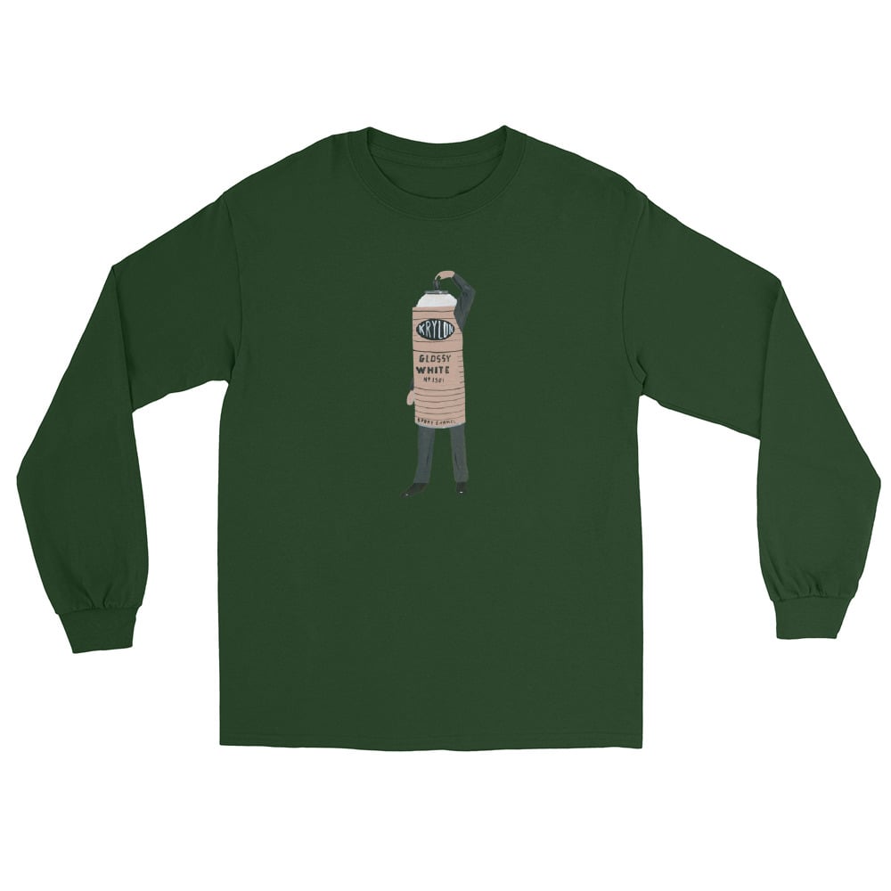 Image of A GRAFFITI WRITER LONG SLEEVE SHIRT