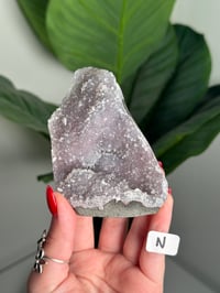 Image 14 of SMALL SELF STANDING COTTON CANDY APOPHYLITE CUT BASES -INDIA-