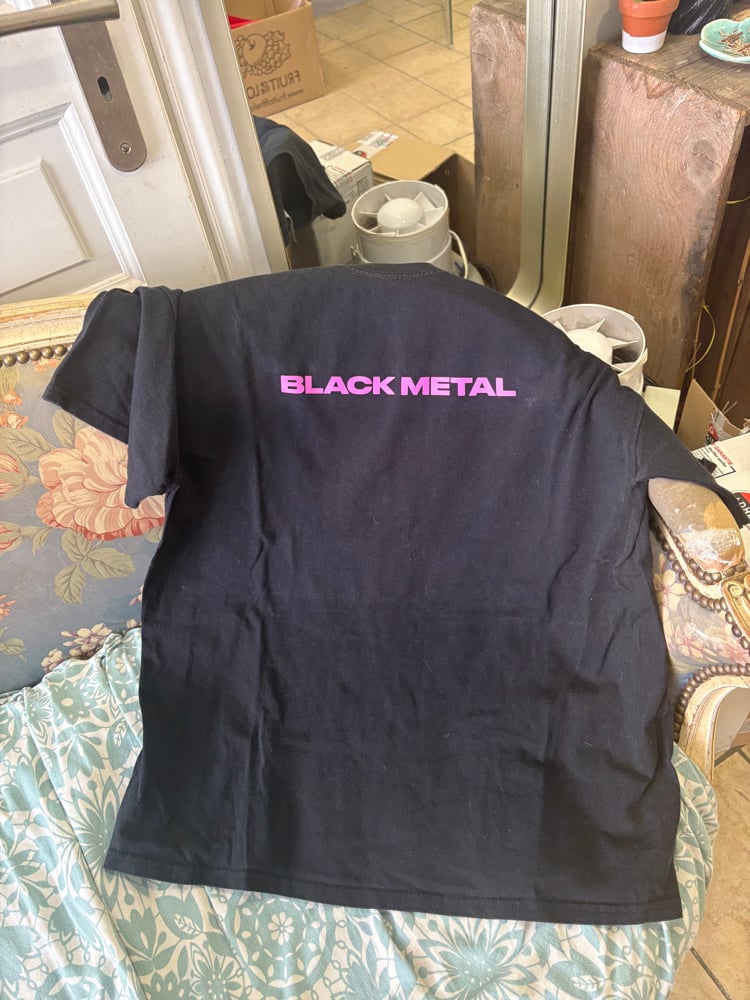Image of Black Metal Tee