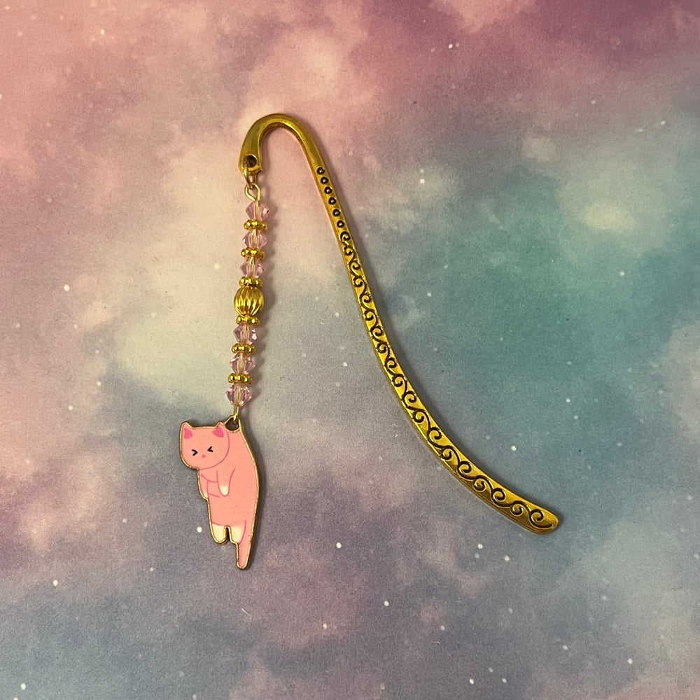 Image of Pink Cat Bookmark