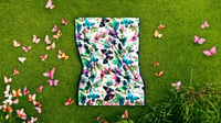 Image 1 of Butterfly’s Minky Car Seat Blanket 