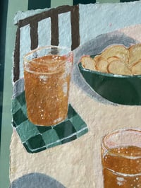 Image 2 of Two pints of Pale and a bowl of posh crisps 