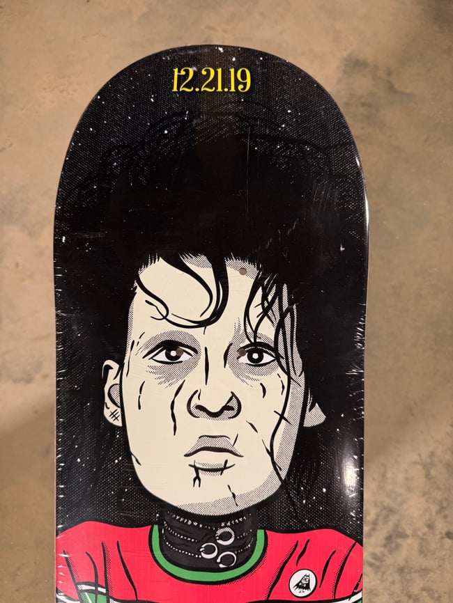 The Vandals House of Blues Christmas Formal 2019 skateboard