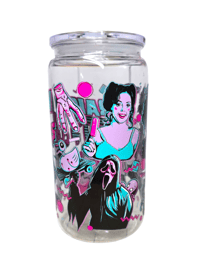 Image 3 of 90s Cult Classics 16oz can up with lid