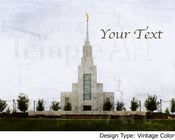 Image of Twin Falls Idaho LDS Mormon Temple Art Sale 001 - Personalized LDS Temple Art