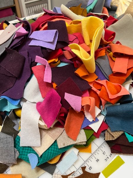 Image of Oh Scrap! 9 Ounce Wool Scrap Bags