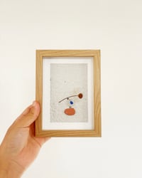 Image 1 of “El mensajero” | Estampa en desechos de mar | Decoración