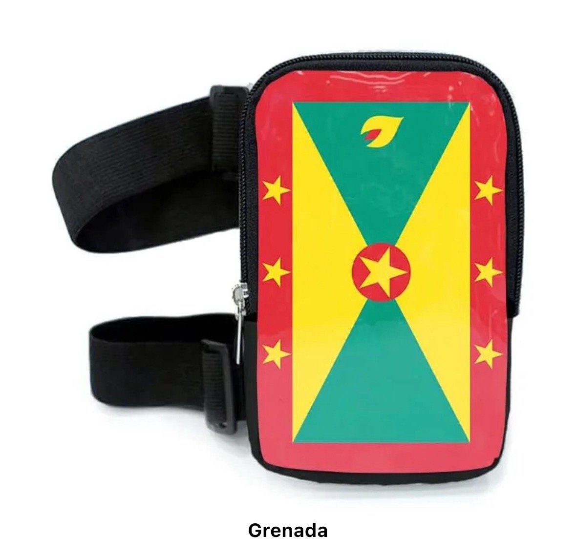 Image of Rep your Island Handsfree Leg, Thigh, Waist, Chest Pouch (carnival or jourvert)