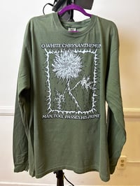 Image 1 of CHRYSANTHEMUM DEATH POEM LONG SLEEVE SHIRT
