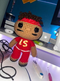 Image 1 of Crochet Football Players