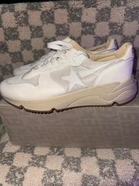 Image 3 of Golden Goose Running Sole White/Creme