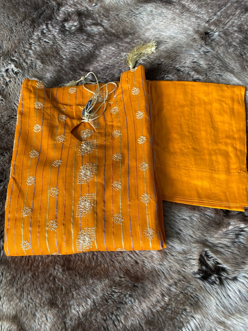 Mustard 2 piece suit 