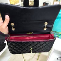 Image 5 of Classic Black Quilted Purse