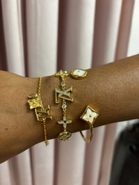 Image 2 of LV charm Bracelet 