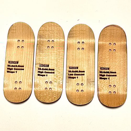 Image of More Fingerboard Deck "ZERO"