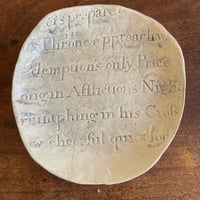Bunhill Text Dish