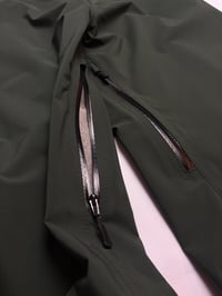 Image 4 of DARK GREEN SNOW PANTS