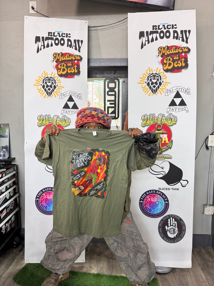 Image of black tattoo day shirts !