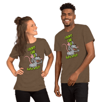 Image 1 of I Don't Give a Rats Ass Unisex Staple T-Shirt | Bella + Canvas 3001