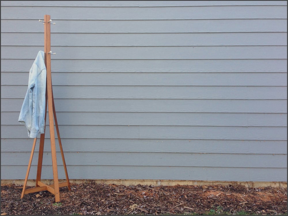 Image of hall tree // custom built to order