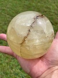 Image 6 of Lemon Quartz Crystal Sphere #224