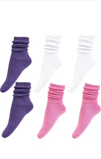 Image 4 of Kids Jeweled Charm Socks 