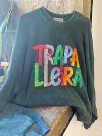 Image 2 of Suadoiro bordado a man. TRAPALLEIRA VERDE! Talla M/L oversize. En stock!