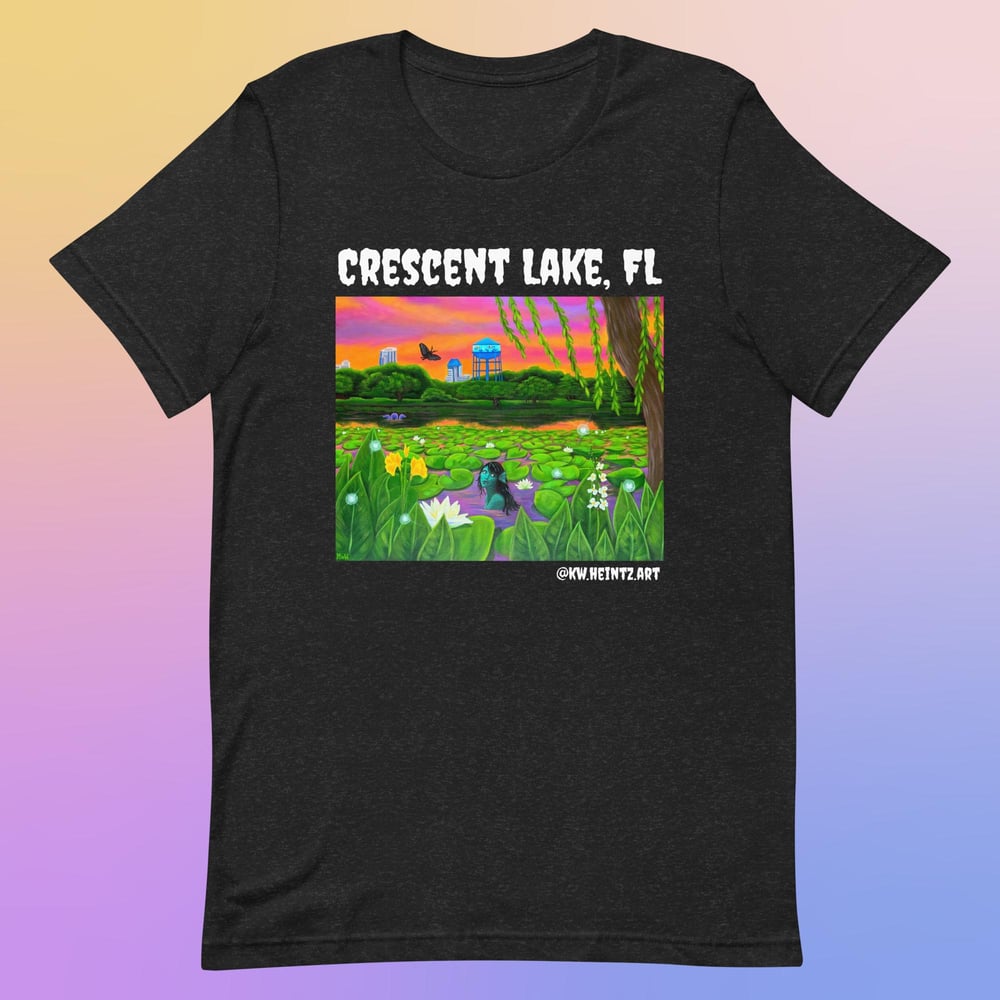 Image of Weird Florida Local Art Shirt | Crescent Lake, FL Cryptids Shirt